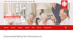 Desktop Screenshot of caritas-waltrop-oer-erkenschwick.de